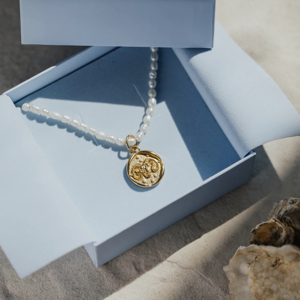 Aries Charm Gold - Image 4
