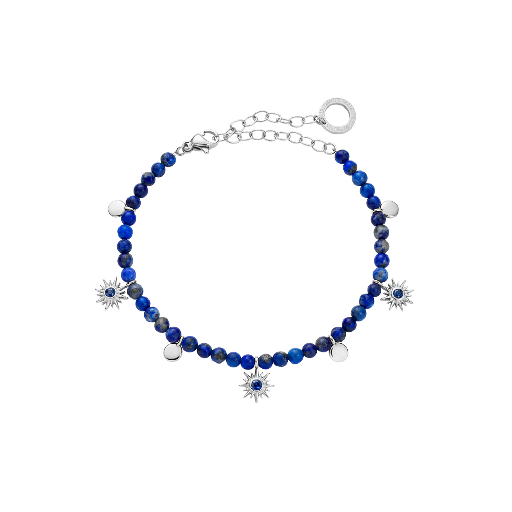 Aurora Azure Armkette Silber - Image 3