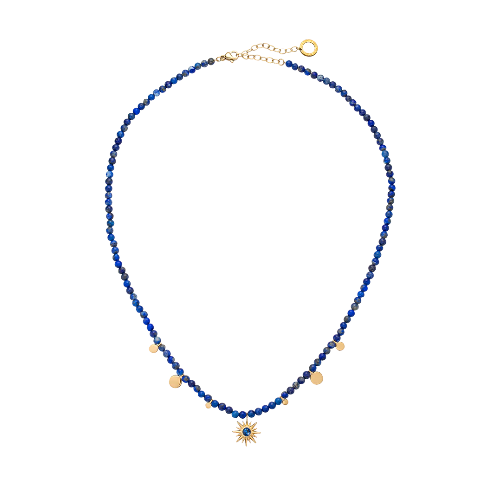 Aurora Azure Halskette Gold - Image 6