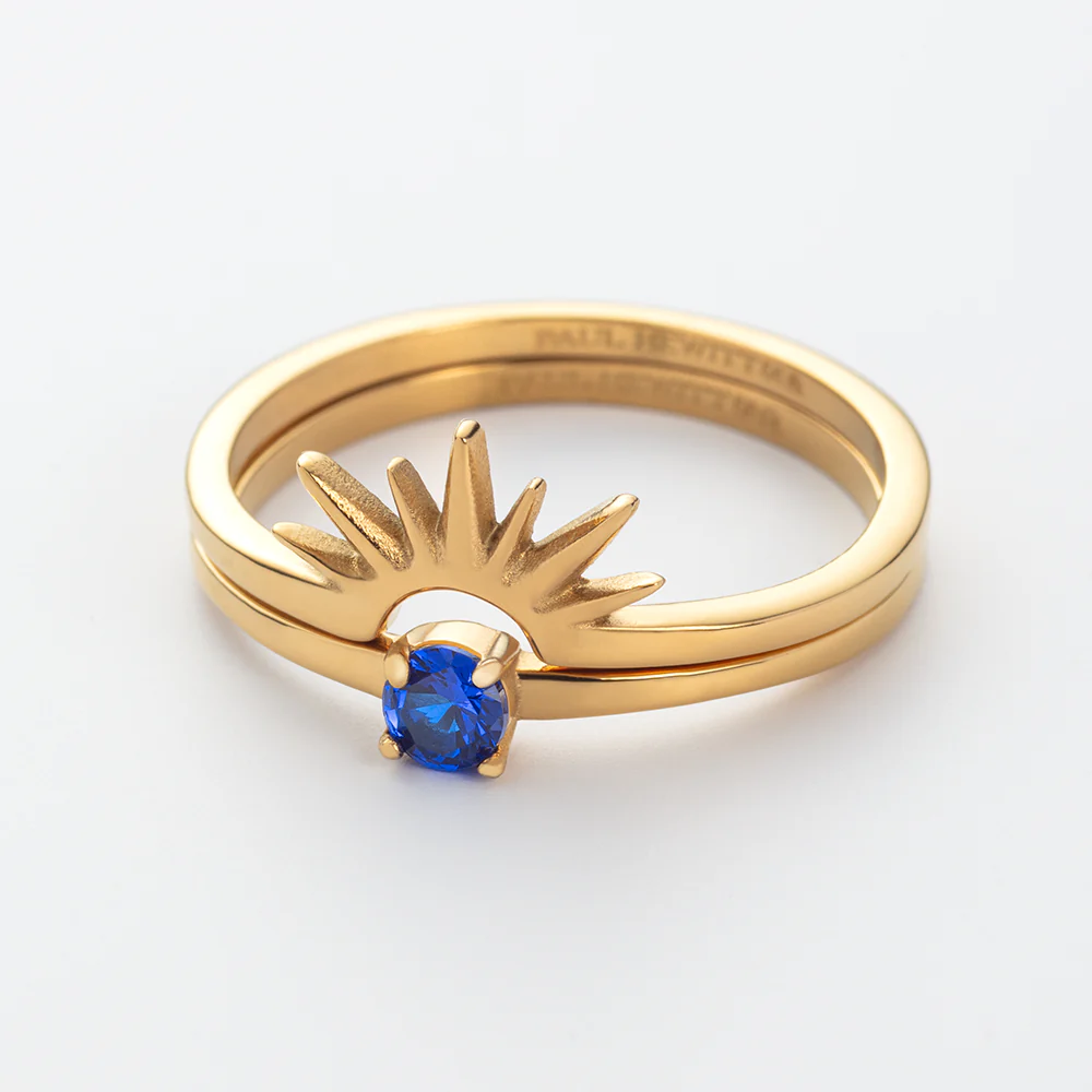 Aurora Solar Duet Ring Gold - Image 4