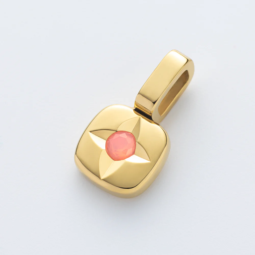 Birthstone Charm July Gold - Image 3