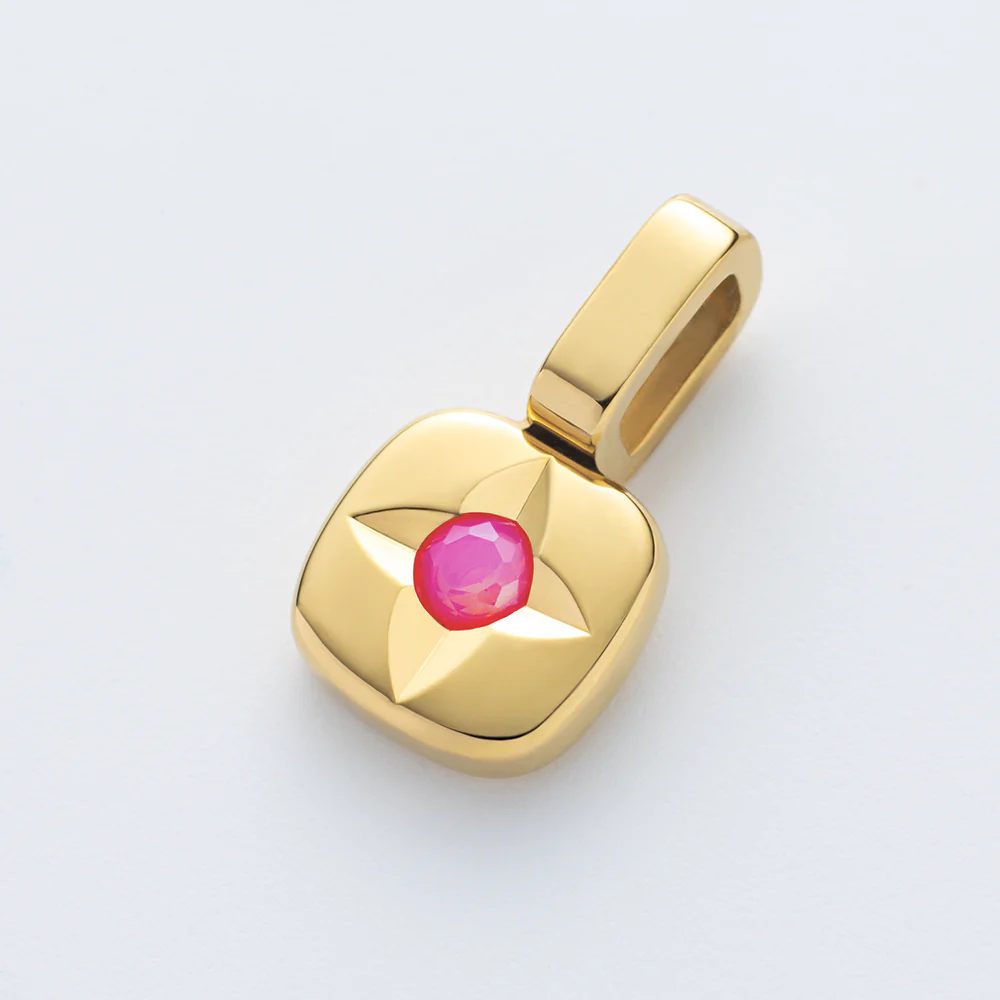 Birthstone Charm October Gold - Image 4