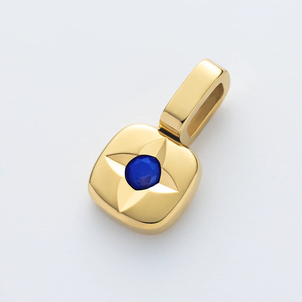 Birthstone Charm September Gold - Image 3