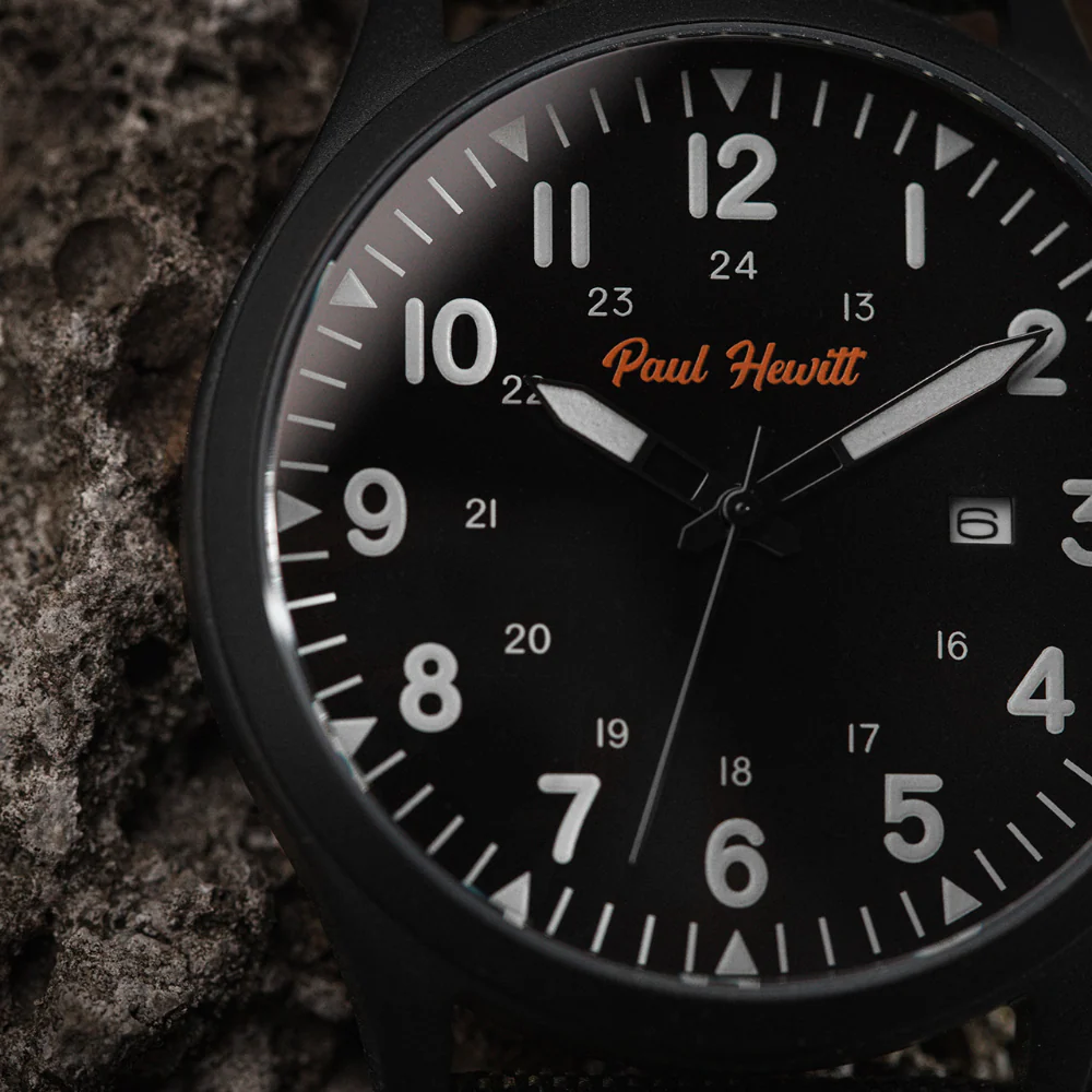 Captain's Field Watch Midnight black - Image 2
