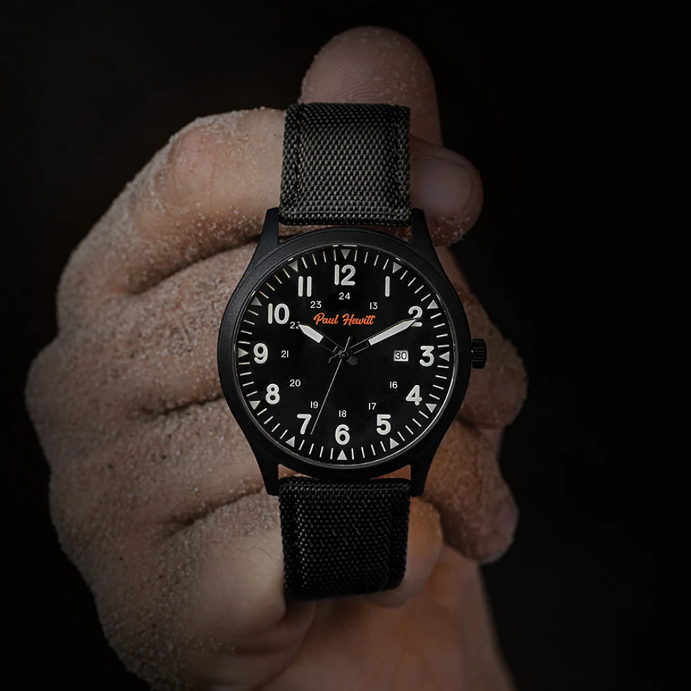 Captain's Field Watch Midnight black - Image 4