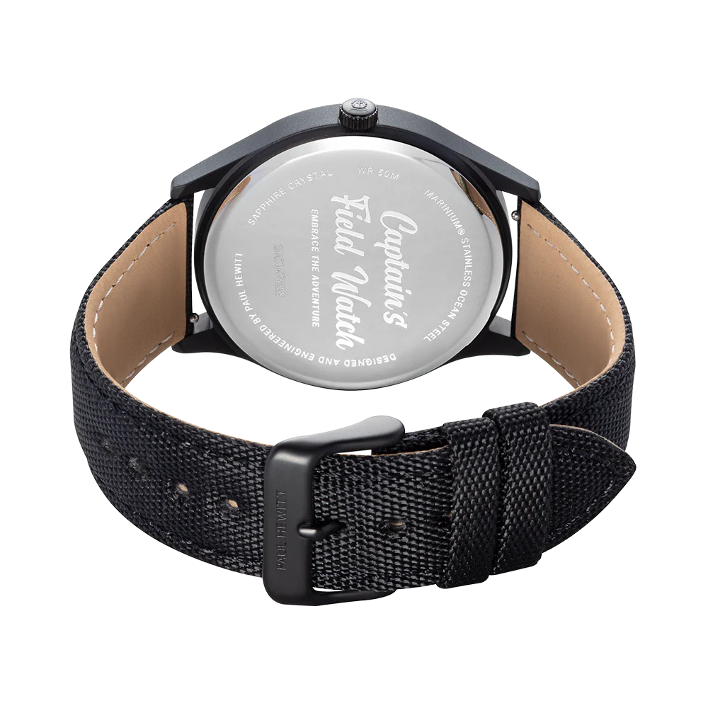 Captain's Field Watch Midnight black - Image 7