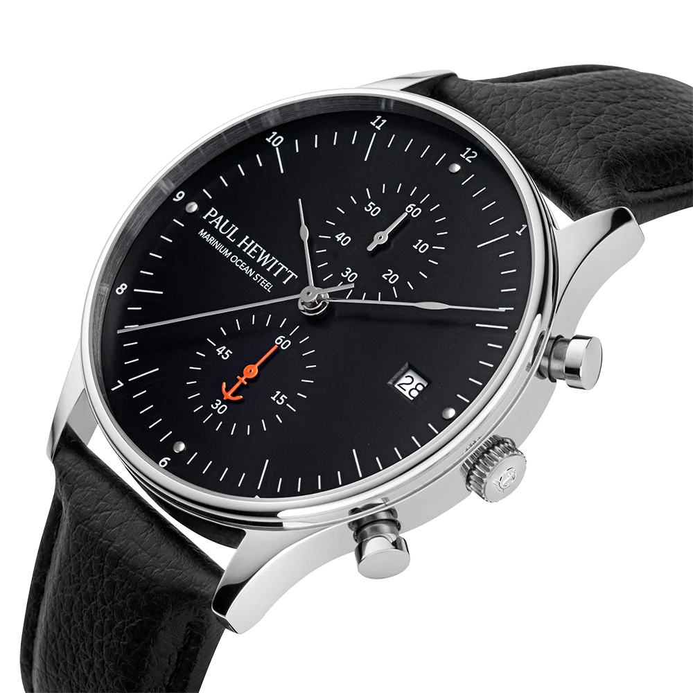 Chrono Quartz Leder black - Image 2