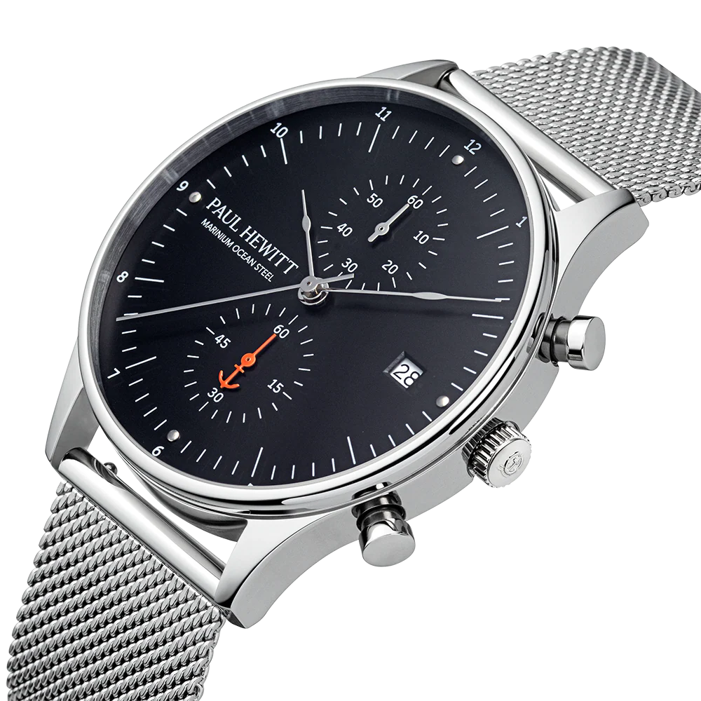 Chrono Quartz Mesh silver - Image 3