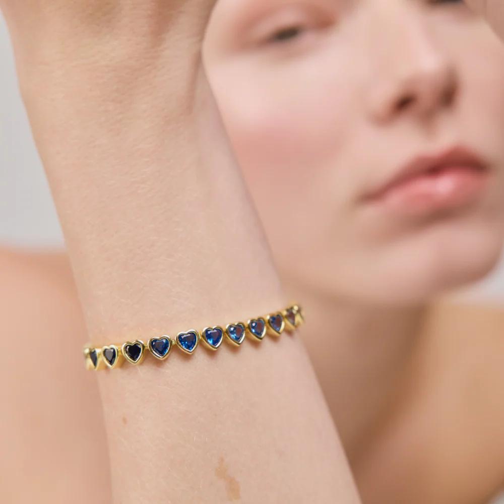 Heart of the Sea Rainbow Armkette Gold - Image 3