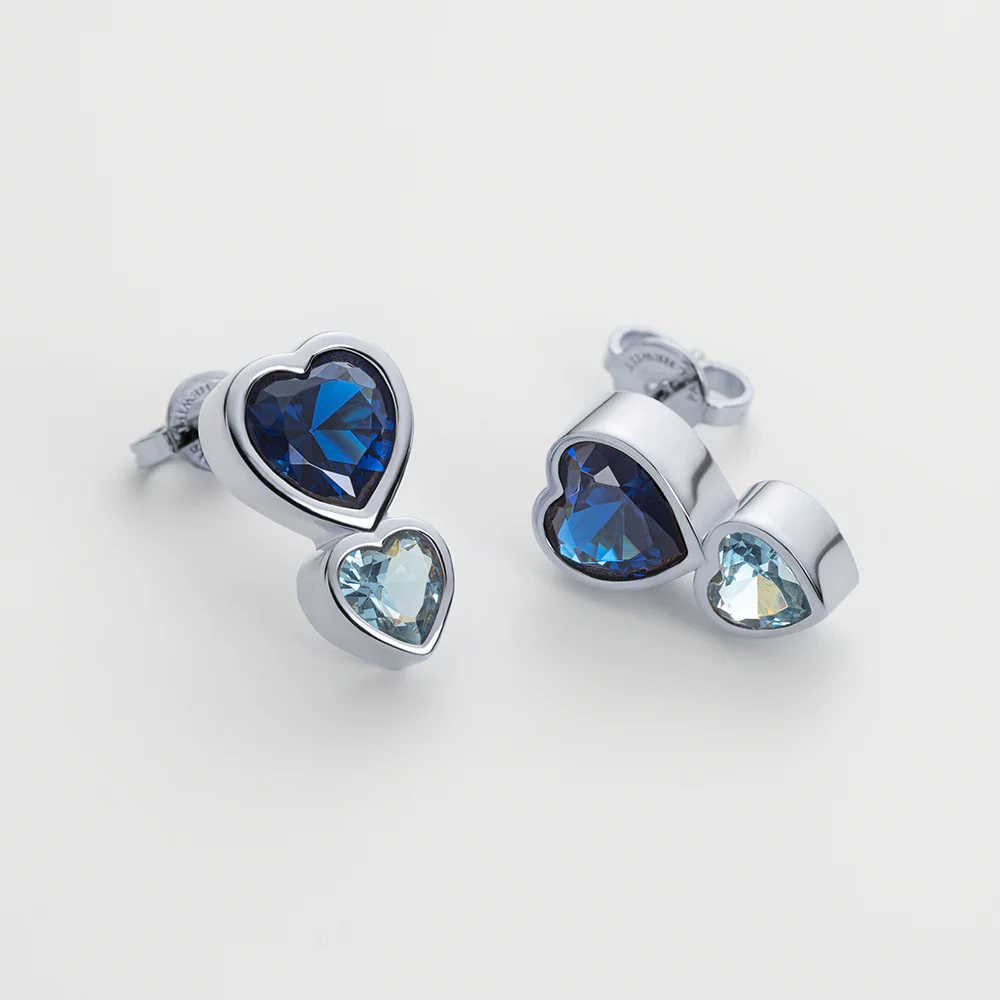 Heart of the Sea Rainbow Ohrring Silber - Image 3