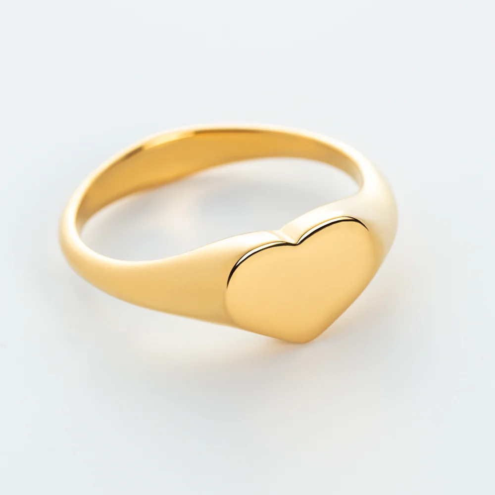 Heart Ring Gold - Image 3