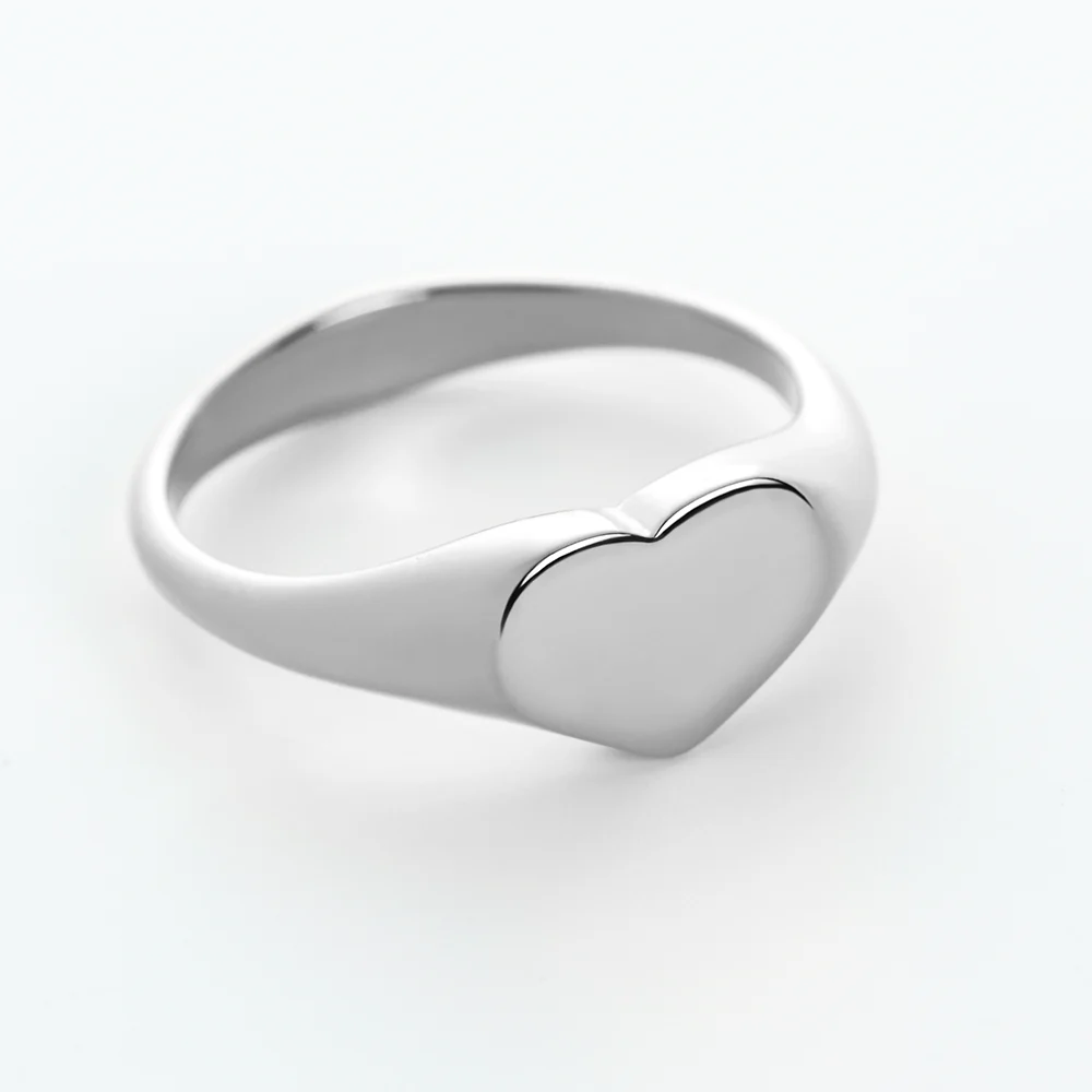 Heart Ring Silber - Image 2
