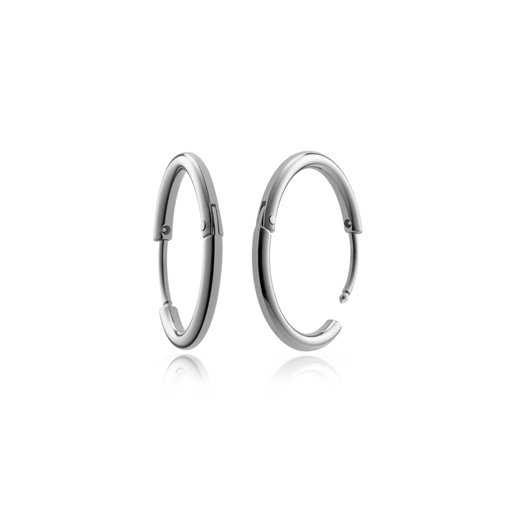Hoops Ohrring Silber