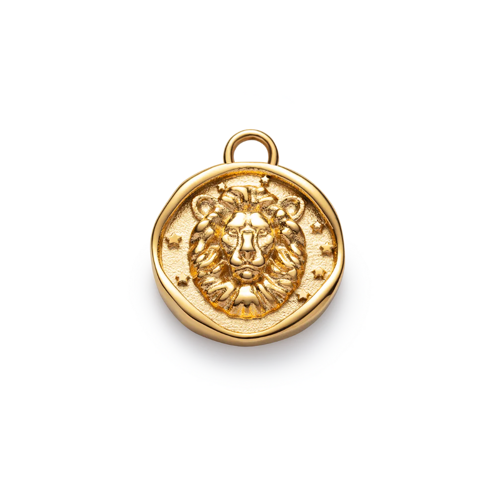 Leo Charm Gold