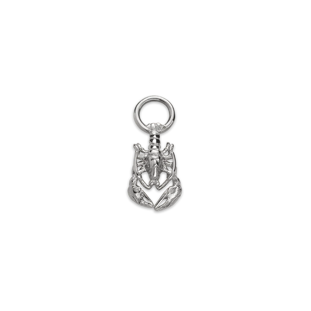 Lobster Charm Silber