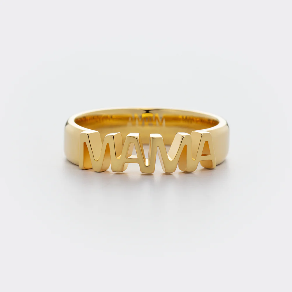 Mama Ring Gold - Image 3