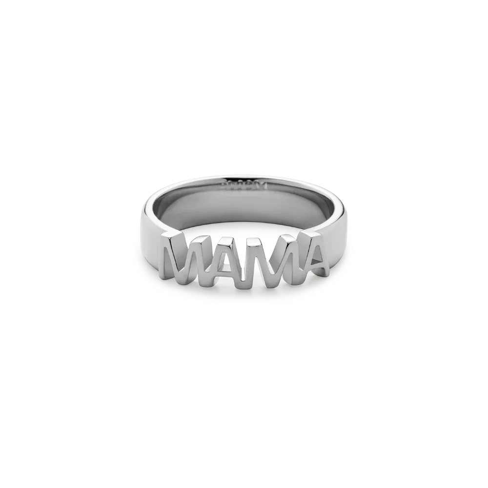 Mama Ring Silber