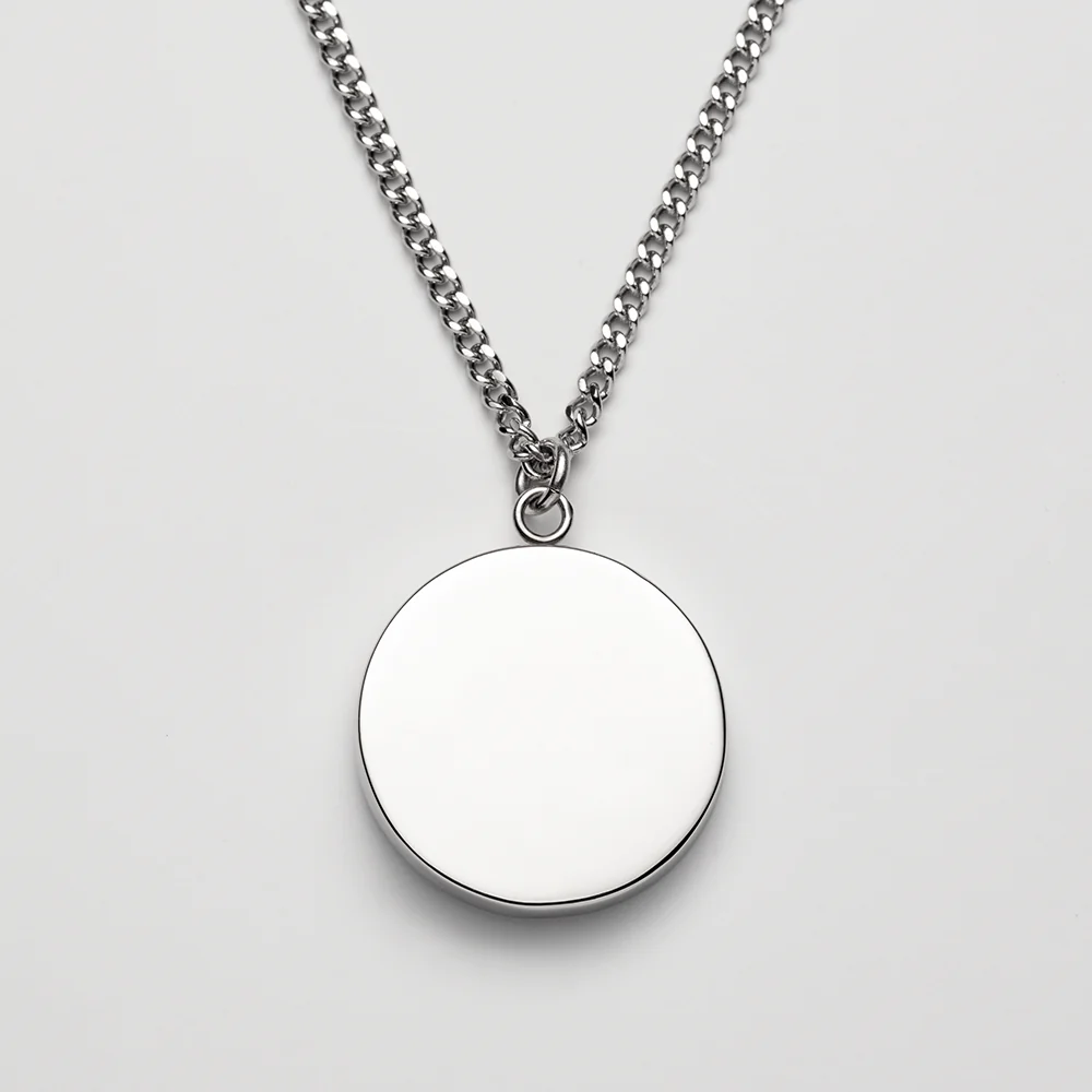 Men's St. Christopher Halskette Silber - Image 3