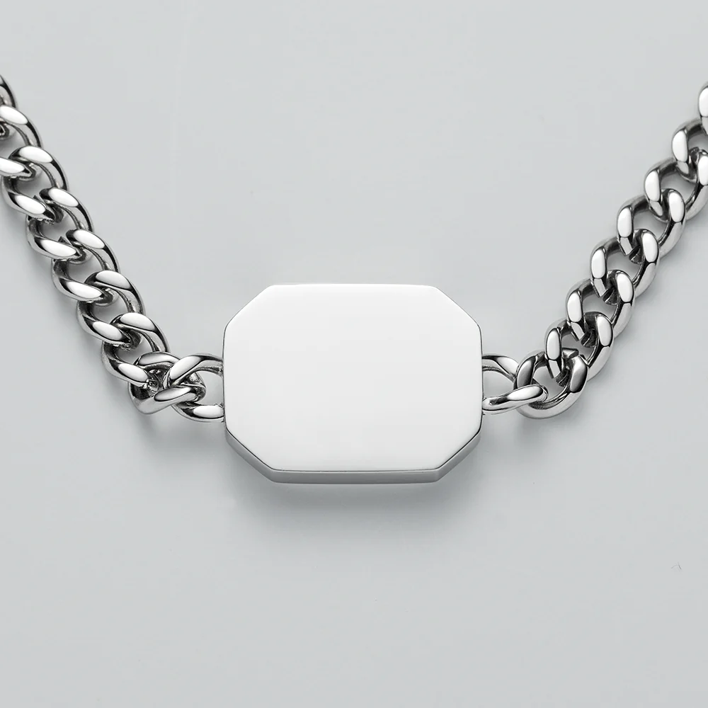 Men's Windrose II Armkette Silber - Image 4