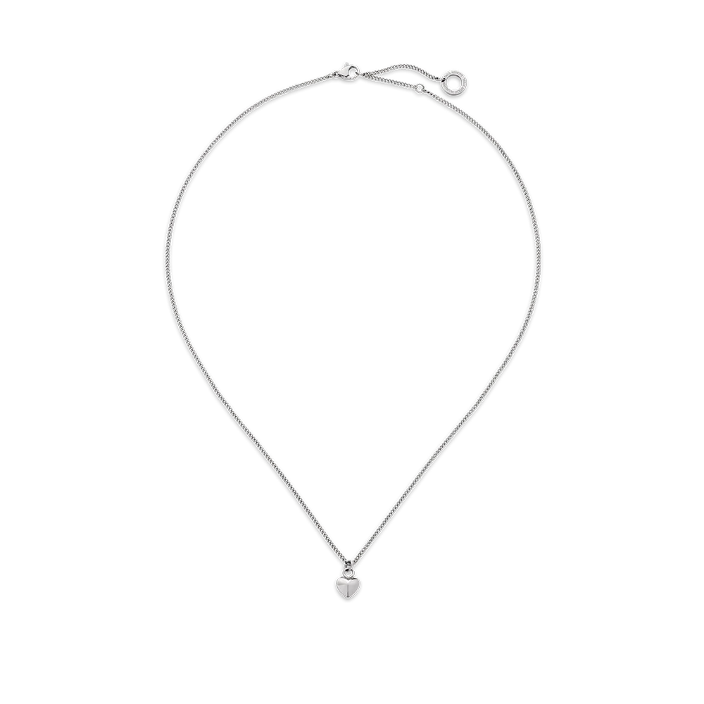 Ocean Heart Halskette Silber - Image 2