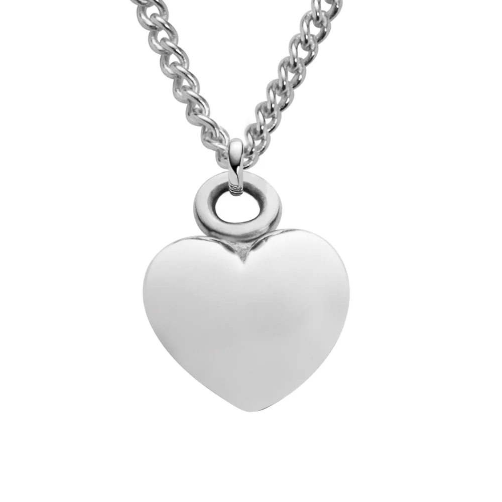Ocean Heart Halskette Silber - Image 8