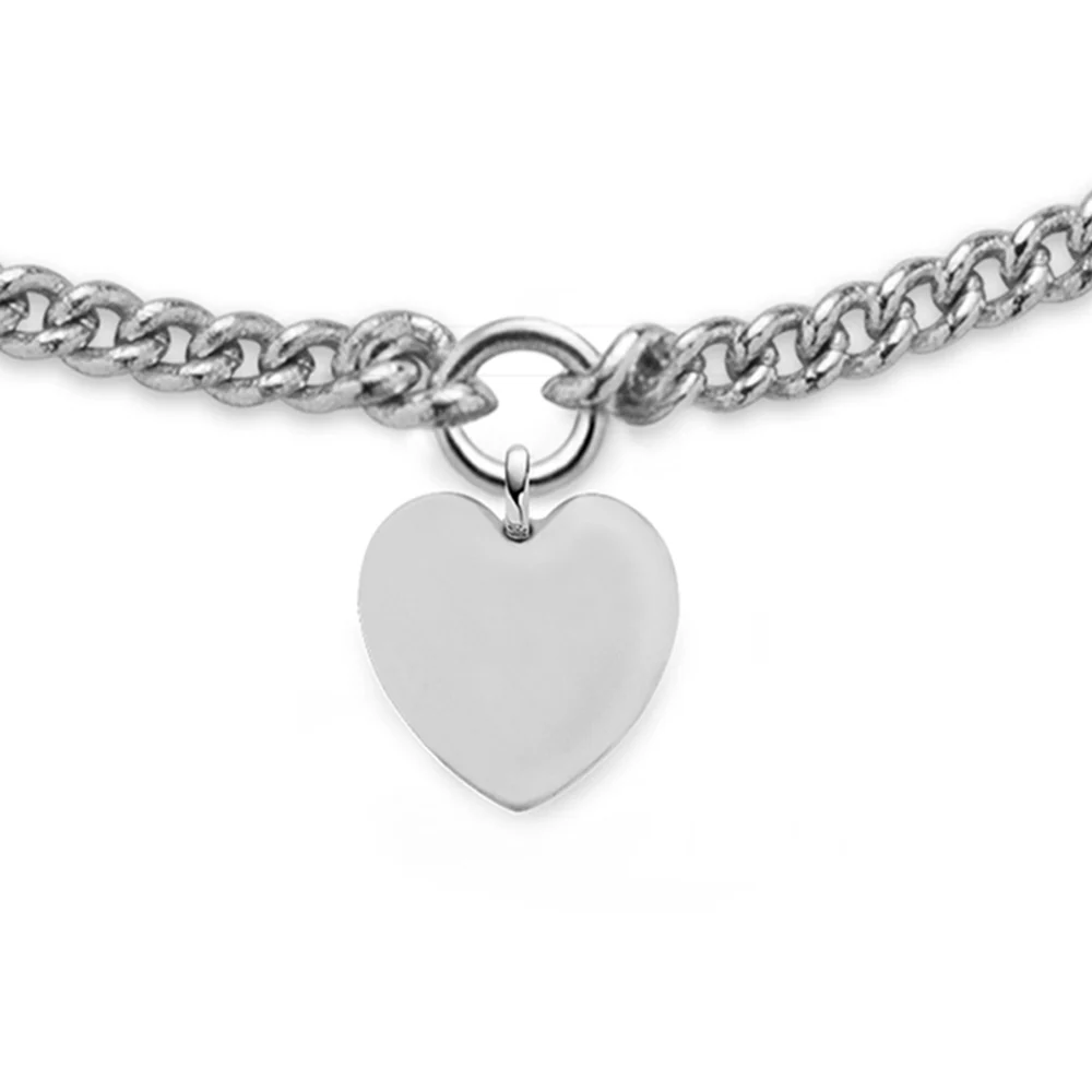 Ocean Heart Mini Armkette Silber - Image 5