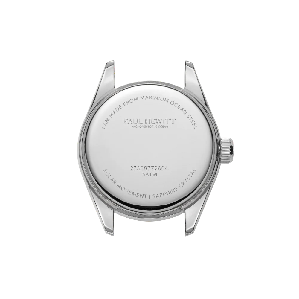 Petit Soleil Round Uhr Silber Schwarz - Image 6