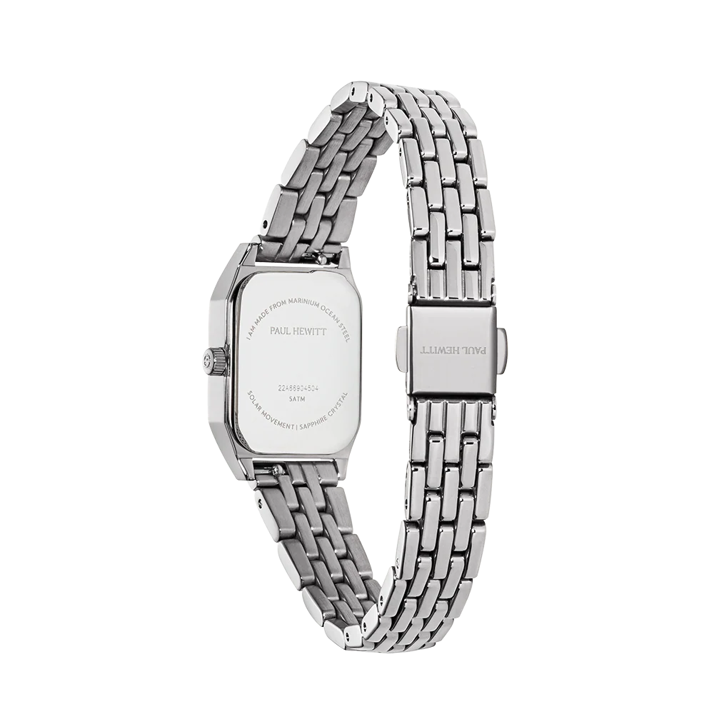 Petit Soleil Uhr Silber Weiß - Image 3