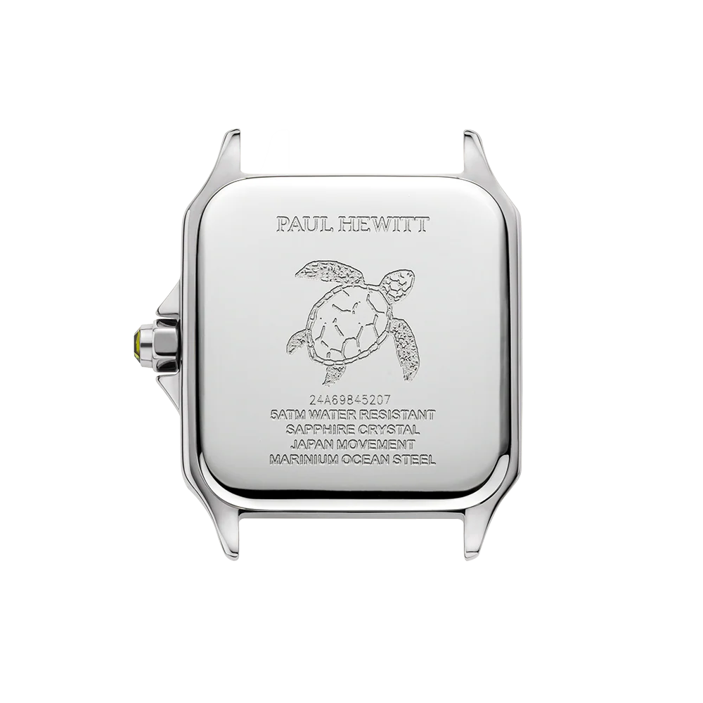 Petite Tortue white & silver - Image 4