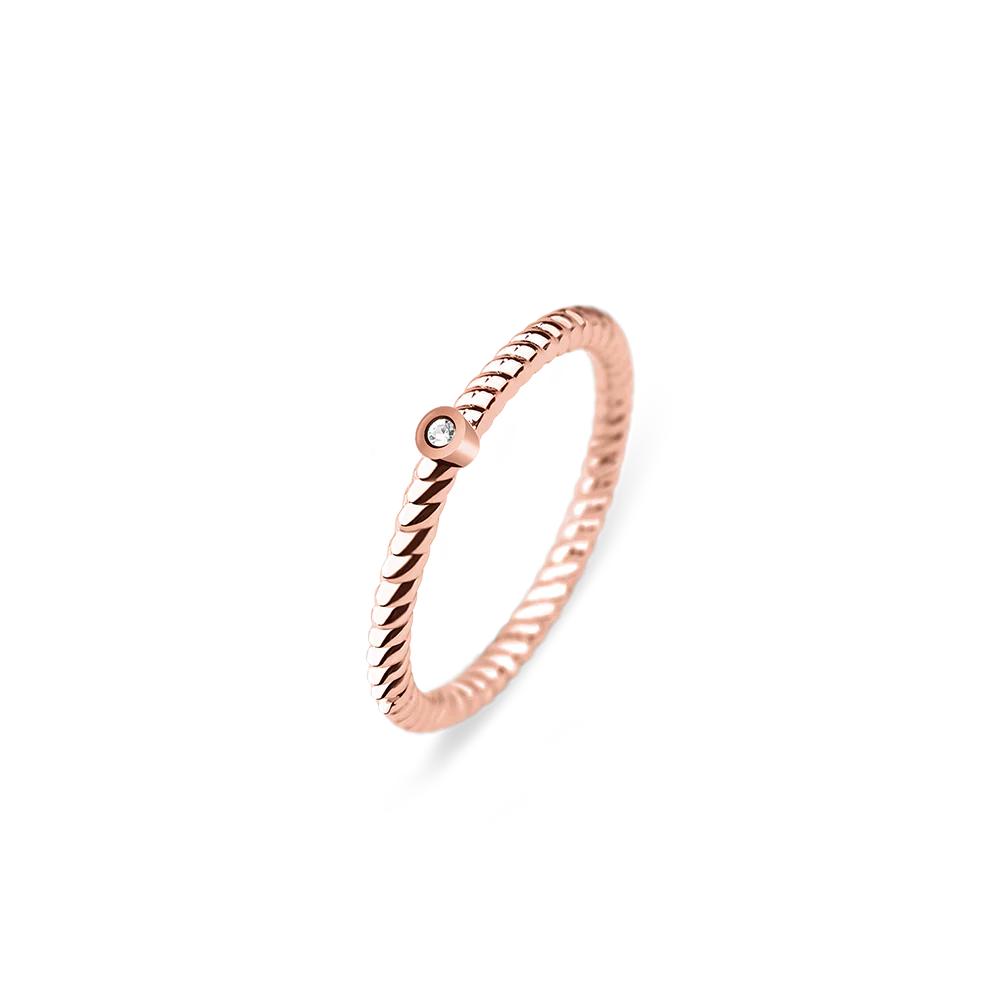 Ring North Star Roségold