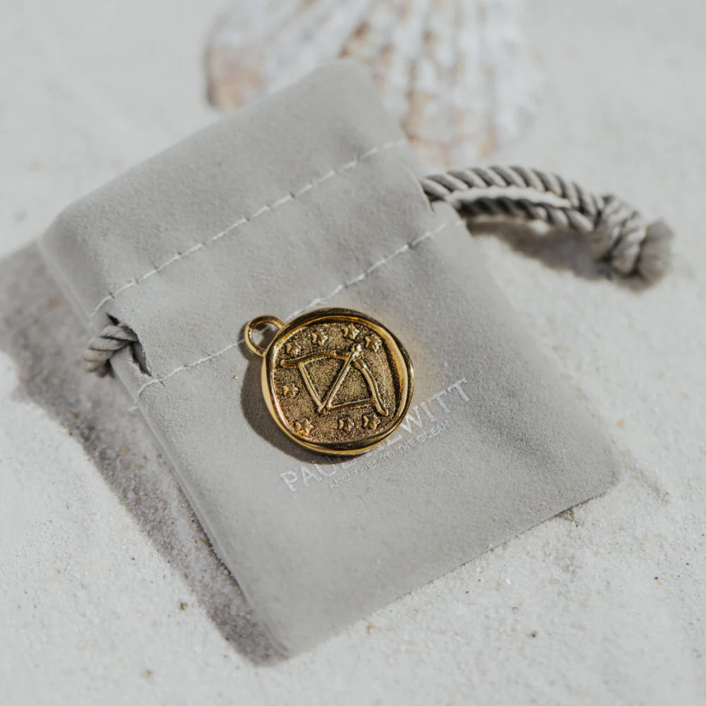 Sagittarius Charm Gold - Image 2