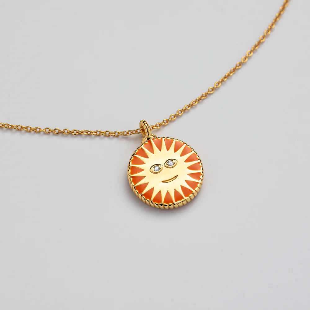 SuMoS Halskette Gold bright orange - Image 5