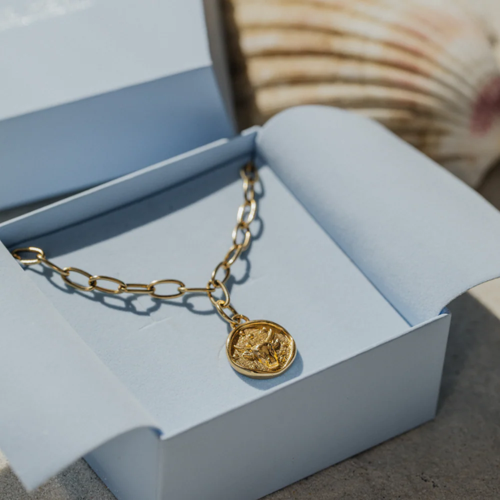 Taurus Charm Gold - Image 3