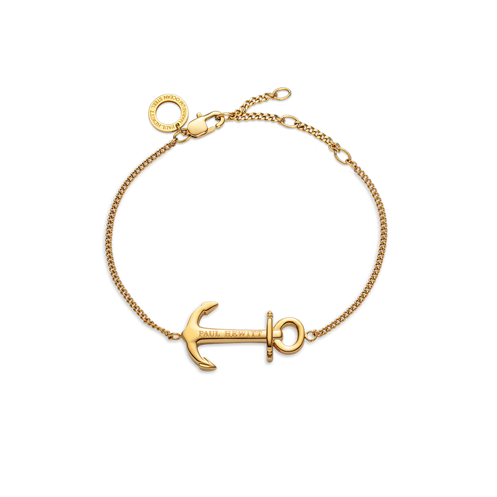 The Anchor Armkette Gold