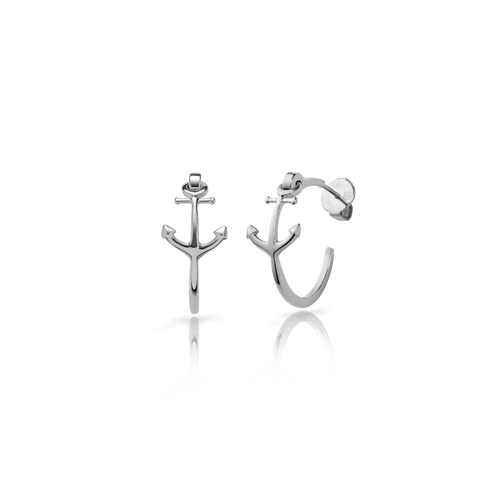 The Anchor II Ohrring Silber