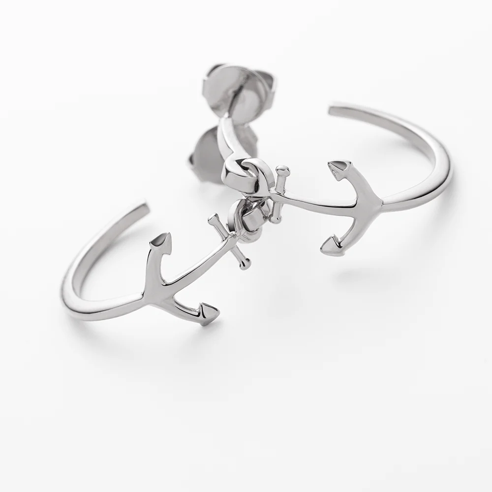 The Anchor II Ohrring Silber - Image 3