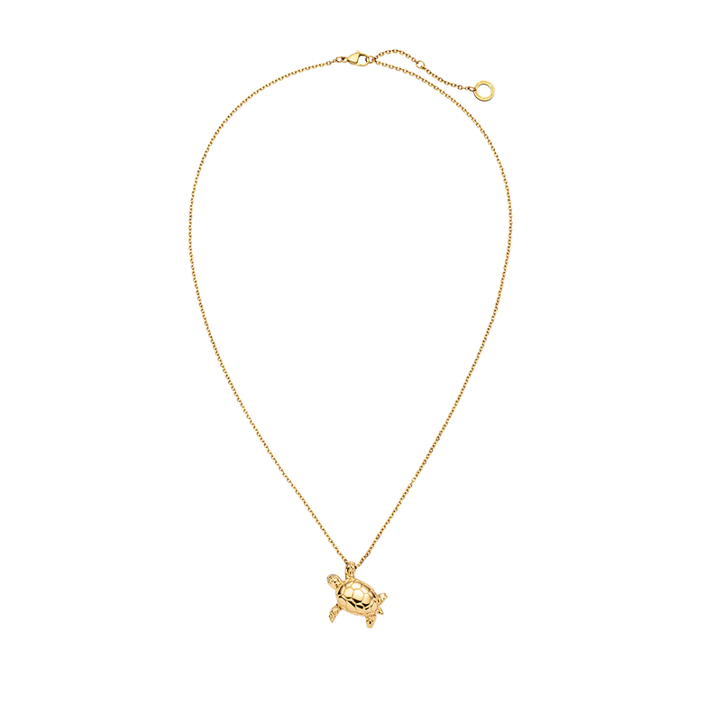 Turtle Big Halskette Gold - Image 3