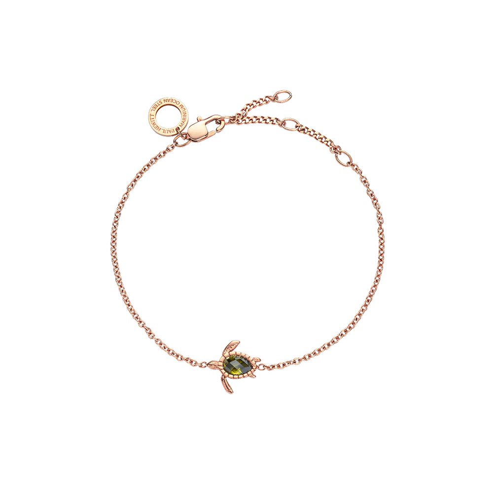 Turtle Mono Armkette Roségold