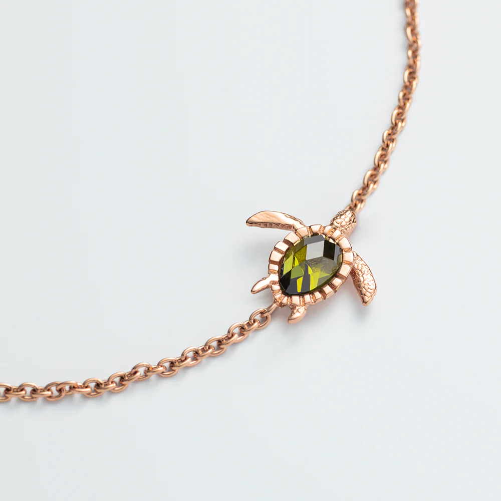 Turtle Mono Armkette Roségold - Image 2