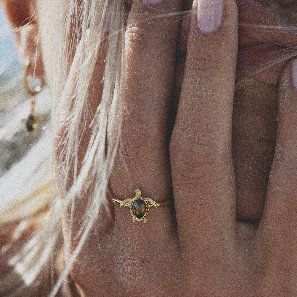 Turtle Ring Gold - Image 6