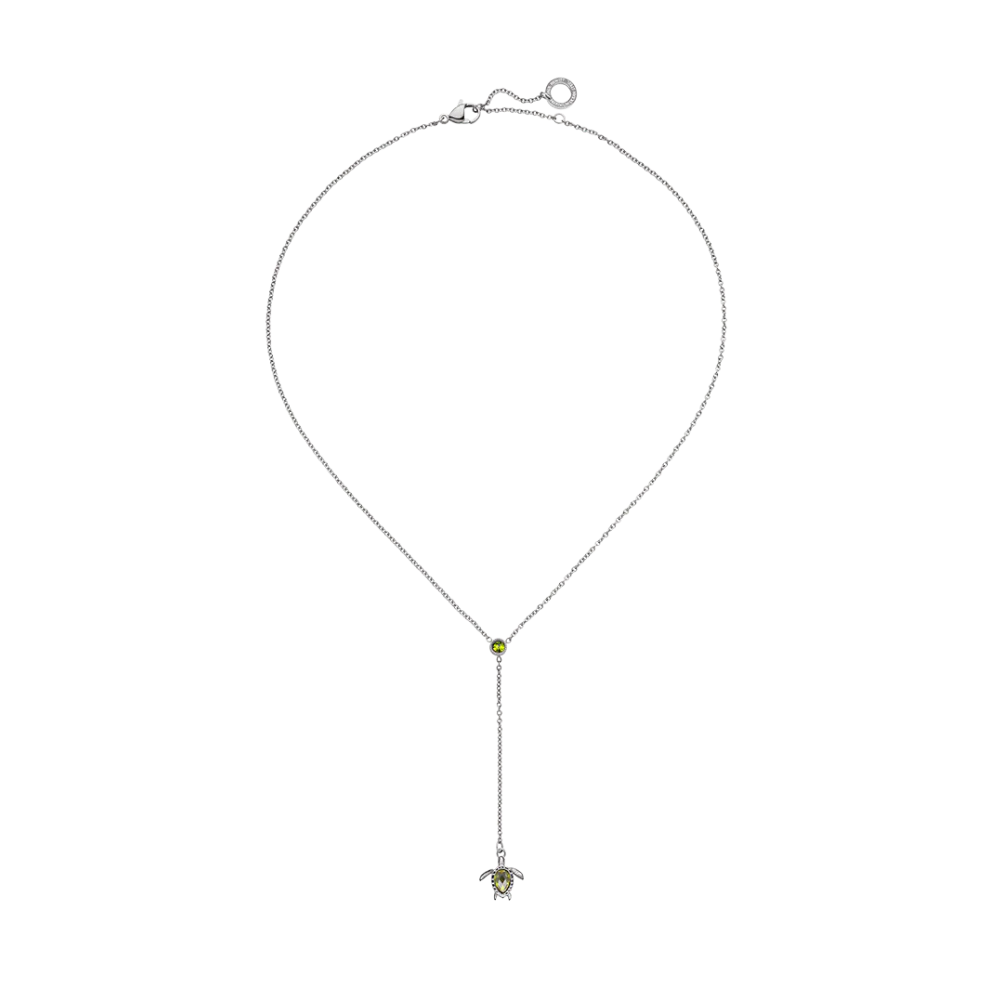 Turtle Y Halskette Silber - Image 2