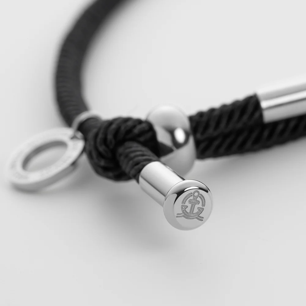 Vitamin Sea Armband Silber Schwarz - Image 3