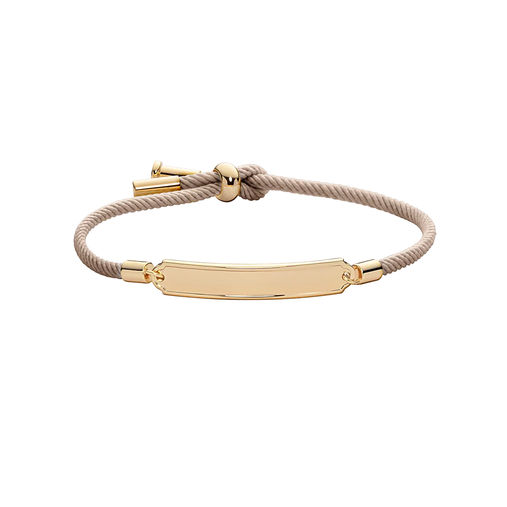 Vitamin Sea Gravur Armband Gold Sand - Image 4