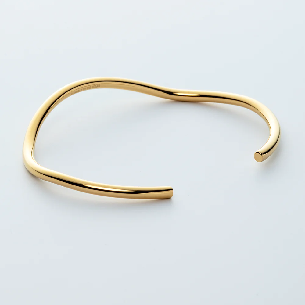 Waves Armreif Gold - Image 4
