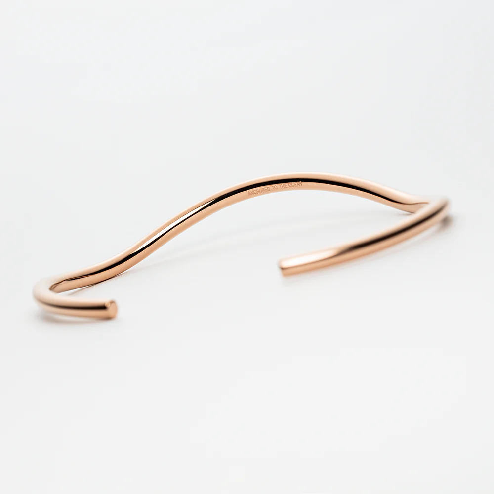Waves Armreif Roségold - Image 3
