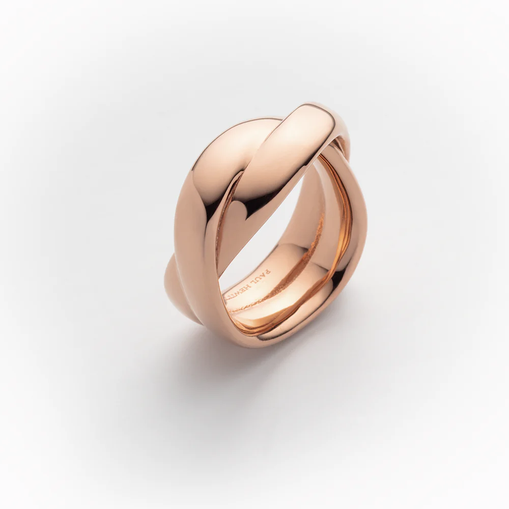 Waves Duo Ring Roségold - Image 3