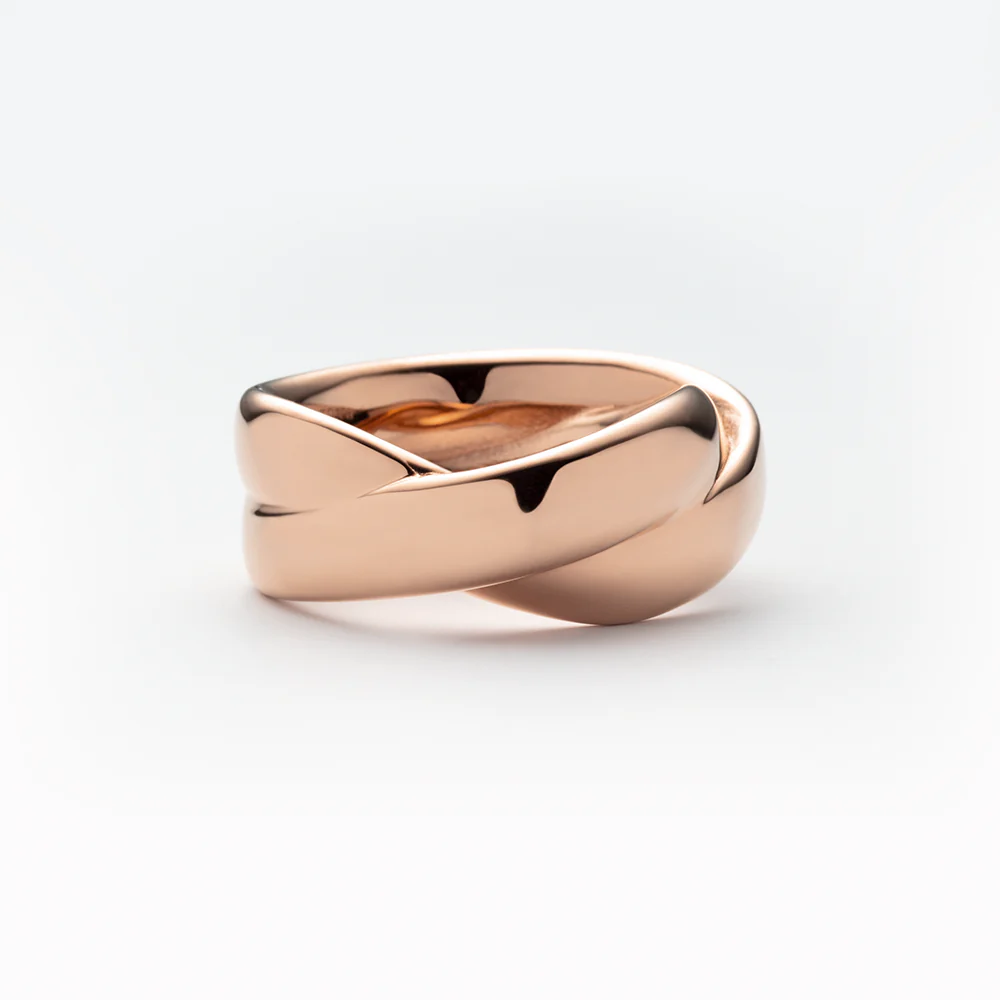 Waves Duo Ring Roségold - Image 5