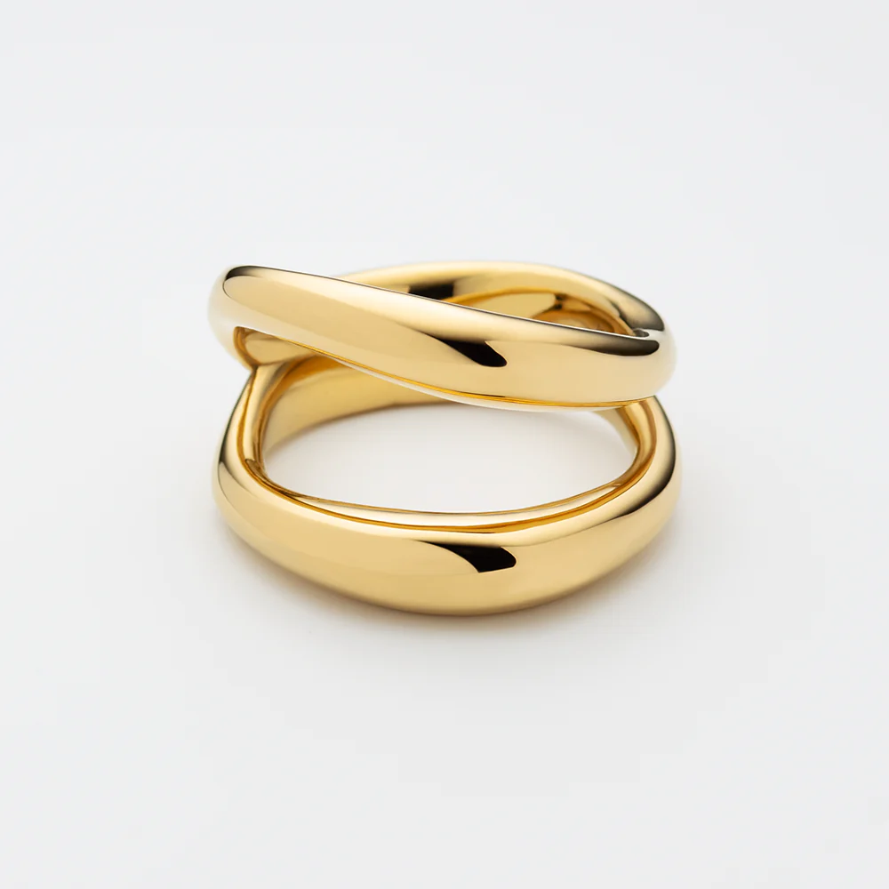 Waves Ring Gold - Image 3