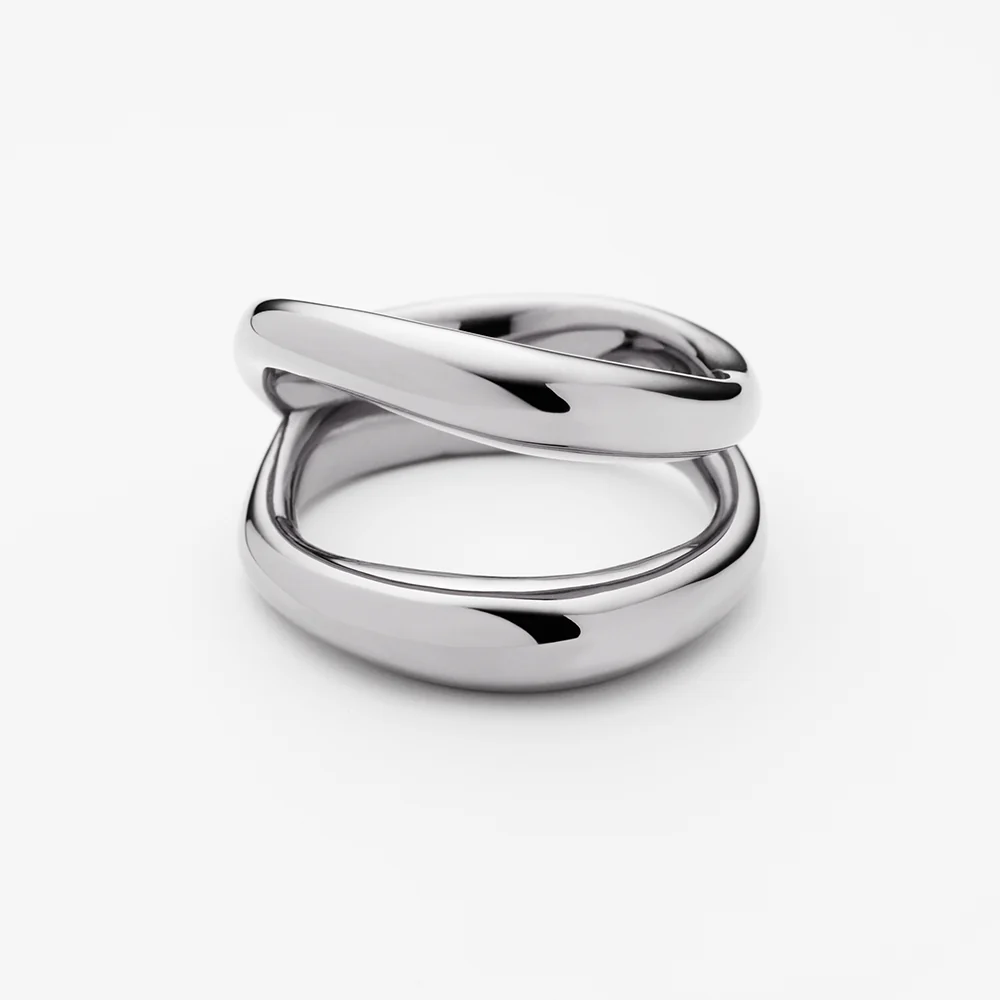 Waves Ring Silber - Image 4