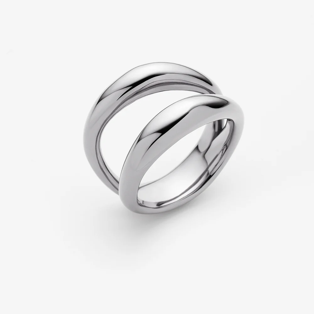 Waves Ring Silber - Image 5